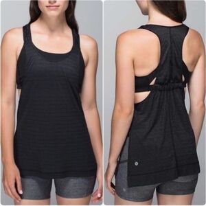 Lululemon Black Luxtreme® Stash Your  Bra Top Black Size 4 Small